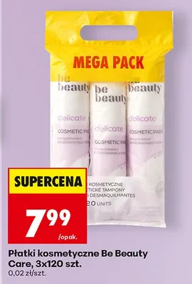 Płatki kosmetyczne 3x120 szt. promocja w Biedronka