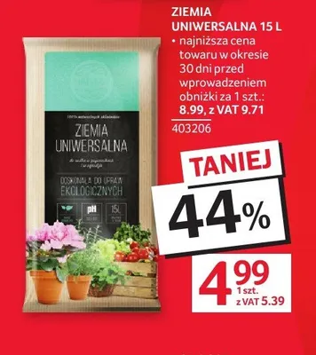 Ziemia uniwersalna Kronen promocja w Selgros