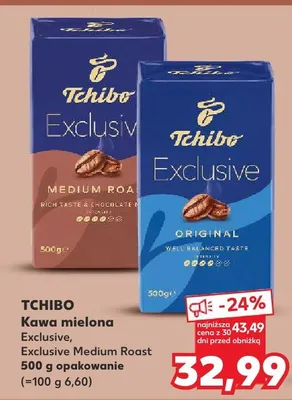 Kawa mielona Exclusive Tchibo promocja w Kaufland