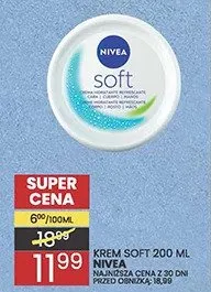 Krem Soft Nivea 200ml promocja w Wafelek
