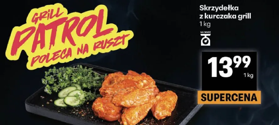 Skrzydełka z kurczaka grill promocja w Delikatesy Centrum