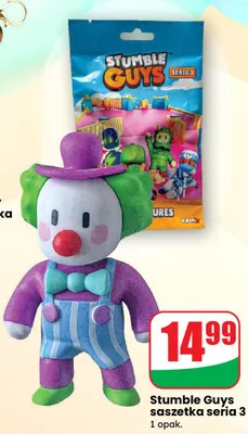 Stumble Guys saszetka seria 3 promocja w Dino