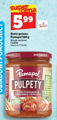 Danie gotowe Pamapol pulpety w sosie pomidorowym promocja w TOPAZ