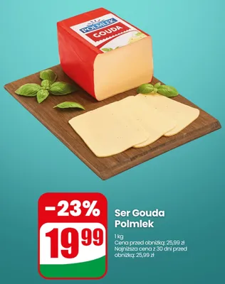 Ser Gouda Polmlek promocja w Dino
