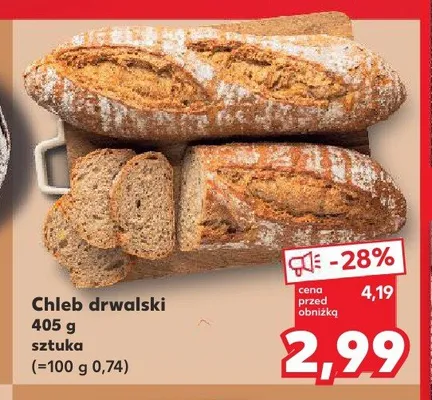 Chleb drwalski promocja w Kaufland
