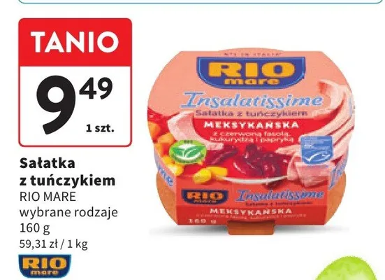 Sałatka z tuńczykiem promocja w Intermarche