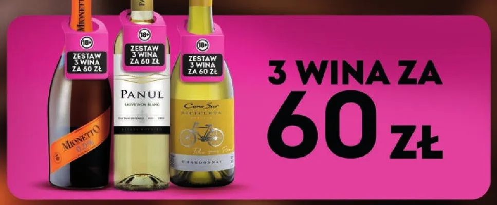 Wino Cono Sur Bicicleta Chardonnay promocja w Żabka