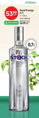 Wódka Stock Prestige promocja w Żabka