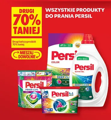 Kapsułki do prania Persil Discs Color promocja w Biedronka