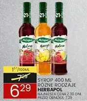 Syrop 400 ml różne rodzaje promocja w Wafelek