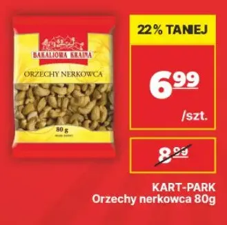 Orzechy nerkowca Bakaliowa Kraina promocja w API Market