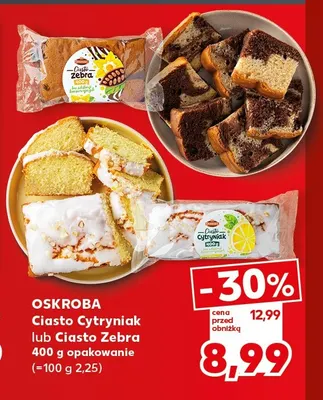 Ciasto Cytryniak Oskroba promocja w Kaufland