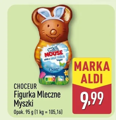 Figurka Mleczne Myszki promocja w Aldi
