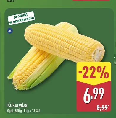 Kukurydza promocja w Aldi