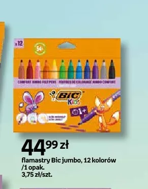 Flamastry BIC Kids Jumbo promocja w Empik