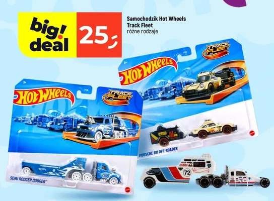 Samochodzik Hot Wheels Track Fleet promocja w Dealz