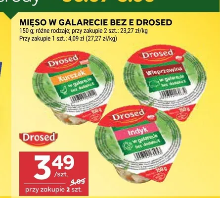 Kurczak w galarecie bez dodatków Drosed promocja w Stokrotka