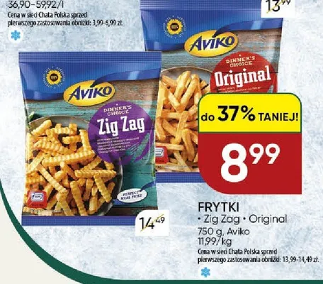 Frytki Original Aviko promocja w Chata Polska