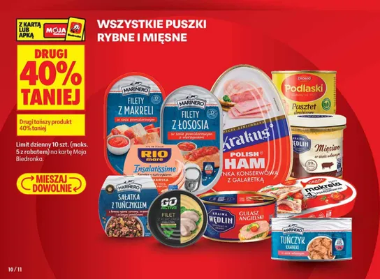 Pasztet drobiowy Podlaski Drosed promocja w Biedronka