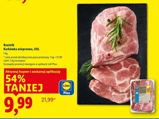 Karkówka wieprzowa Rzeźnik, XXL promocja w Lidl