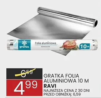 Folia aluminiowa promocja w Wafelek