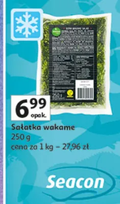 Sałatka wakame promocja w Auchan