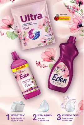 Kapsułki do prania tkanin Universalne Floral promocja w Biedronka