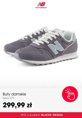 Buty damskie seria 373 New Balance promocja w New Balance