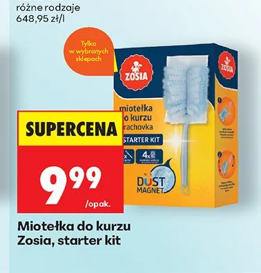 Miotełka do kurzu Zosia starter kit promocja w Biedronka