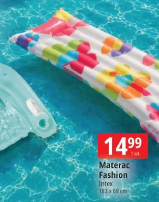 Materac Fashion Intex 183x69cm promocja w Leclerc