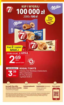 Rogal 7 Days Kakaowy promocja w Chorten