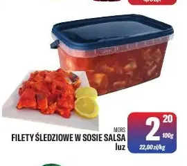 Filety śledziowe w sosie salsa luz promocja w Tomi Markt