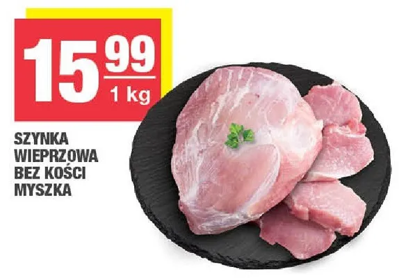 Szynka wieprzowa bez kości myszka promocja w SPAR