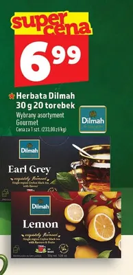 Herbata Dilmah Lemon promocja w TOPAZ