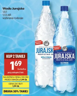 Woda Jurajska promocja w Delikatesy Centrum