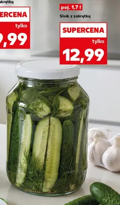 Słoik z zakrętką 1,7 l promocja w Kaufland