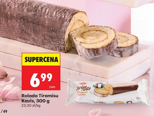 Rolada tiramisu promocja w Biedronka