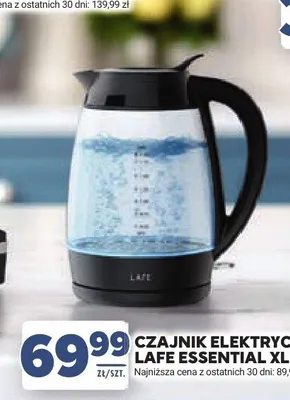 Czajnik elektryczny LAFE Essential XL promocja w Stokrotka