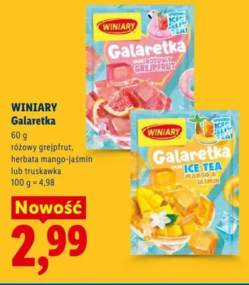 Galaretka Winiary promocja w Lidl