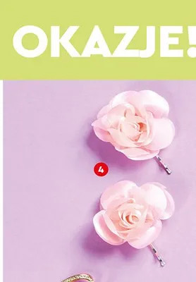 Zestaw 2 wsuwek z różą promocja w Biedronka