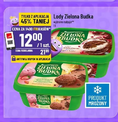 Lody Zielona Budka Królewskie promocja w POLOmarket