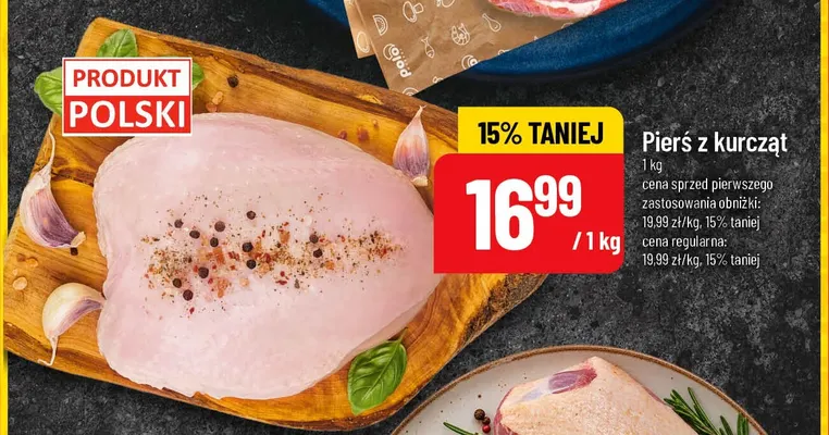 Pierś z kurcząt promocja w POLOmarket