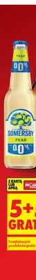 Piwo bezalkoholowe Somersby Pear promocja w Biedronka