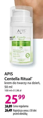 Krem do twarzy na dzień Centella Ritual promocja w Hebe