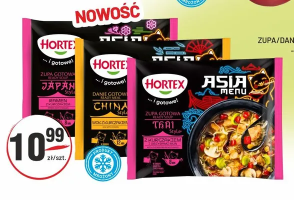 Zupa Asia Menu Japan Style Ramen z kurczakiem Hortex promocja w Sedal