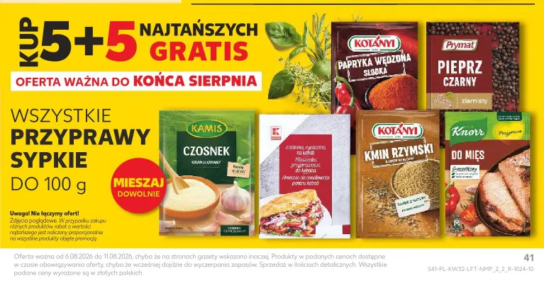 Pieprz czarny ziarnisty Prymat promocja w Kaufland