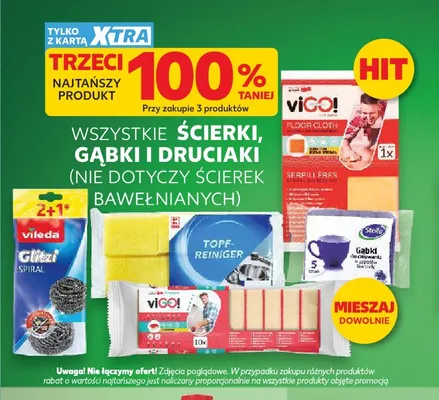 Druciak Vileda Glitzi Spiral promocja w Kaufland
