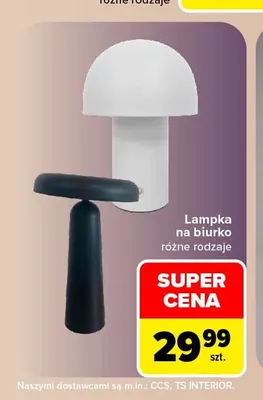 Lampka na biurko promocja w Carrefour