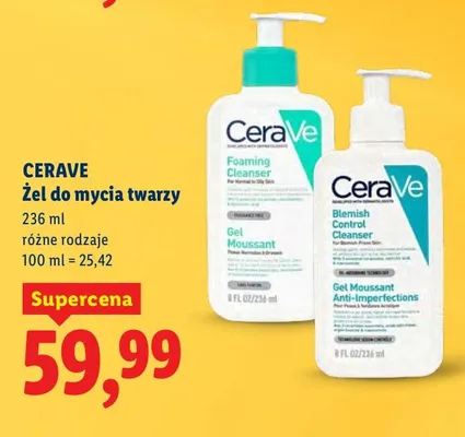 Żel do mycia twarzy promocja w Lidl