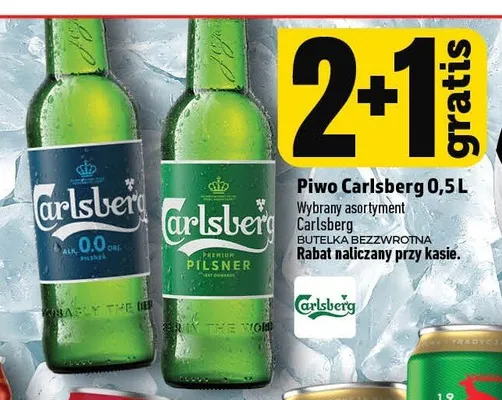 Piwo Carlsberg promocja w TOPAZ